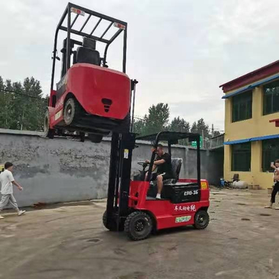 Aanpasbare 3 ton hydraulische pallet stapler voor elektrische vorkhef 3m top