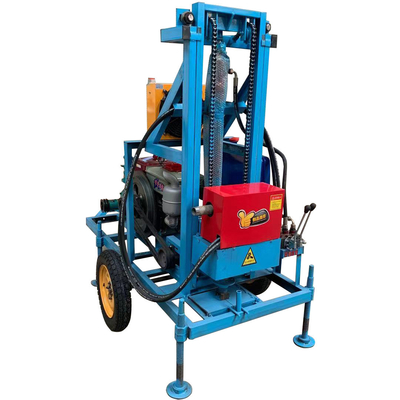 Mini draagbare waterput boren 550 KG kleine rots boormachine voor max.180 m