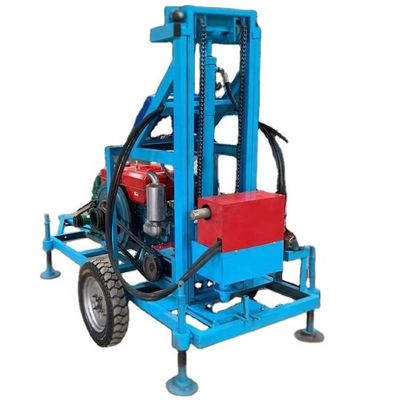Energie-mijnbouw 200 m-600 m Hydraulische crawlerboormachines en boormachines voor waterputten