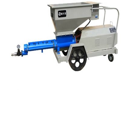 20 m spuitafstand Machine voor het sproeien van mortel met een schroef met een mixer
