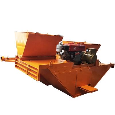 Constructiewerkzaamheden Drainage Grachtvormmachine met dieselgenerator