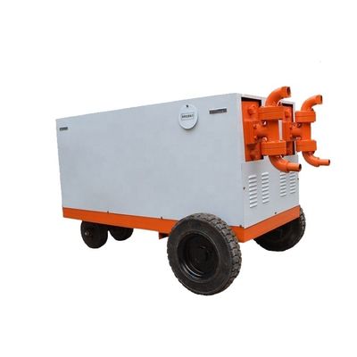 Hoog vermogen motor kleine hydraulische dubbele zuiger betonnen pomp voor vuurvaste giet
