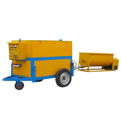 Foam Beton Cement Foaming Interlock Block Maker Machine met 5,5kw Power And Equipment