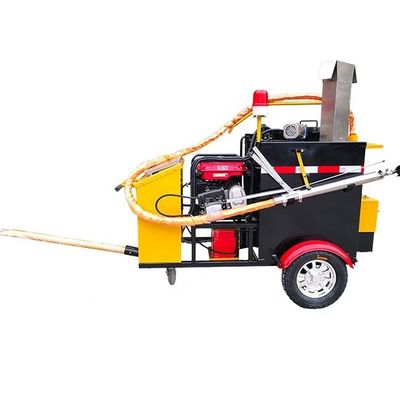 420 kg capaciteit Midden geplaatste asfalt scheurverzegelingsmachine voor onderhoud van wegen