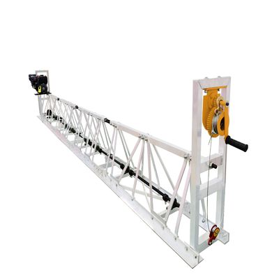 168 kg gewicht Aluminium laser betonnen vibreerende schroefmachine voor gladde wegverharding