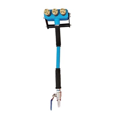 3 Hoofd Handheld Air Driven Scabblers voor het ruwen van Beton Bush Hammer Padverwerkingsinstrumenten