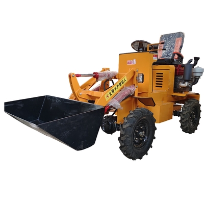 600 kg Machine Gewicht 7 ton Voorlader 877h Voorwiellader Met 4.2cbm Bucket
