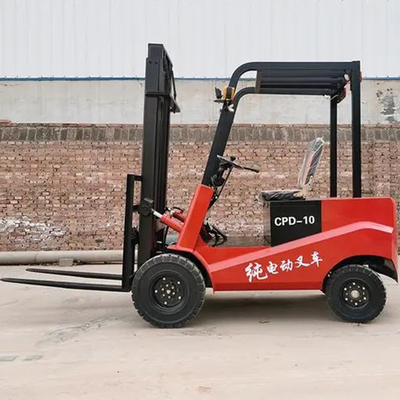 3 wielen 60V batterij Mini Draagbare Elektrische Stapler Vorklift 1 ton 1,5 ton 2 ton Capaciteit