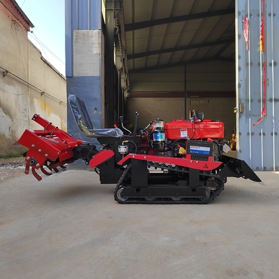 Rotary Power Tiller Farm Cultivator Diesel Crawler Tiller voor veelzijdige toepassingen