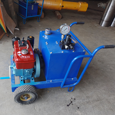 Met een wisselstroommotor aangedreven hydraulische steensplijtmachine voor het splitsen van steen voor zware doeleinden