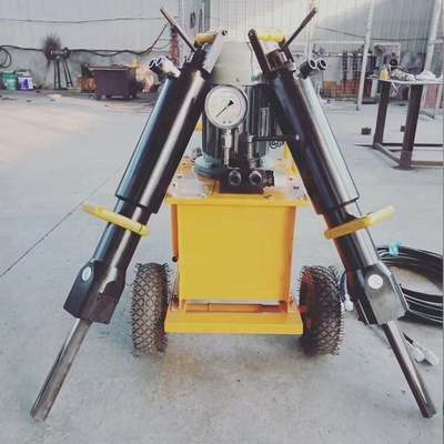 AC motor gecontroleerd C12 n Darda Hydraulische rotssplittercilinder voor steen afbreken