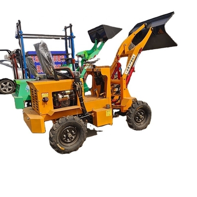 CE-goedgekeurde Wolf Mini Wheel Loaders Wl 80 zonder hydraulische klep en 600 kg gewicht