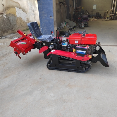 800 KG Diesel Power Type Mini Rotary Tiller Machine voor een soepele ploegen ervaring