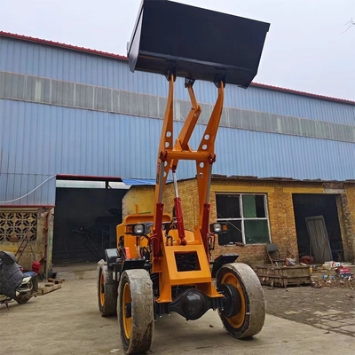 CE-goedgekeurde Wolf Mini Wheel Loaders Wl 80 zonder hydraulische klep en 600 kg gewicht