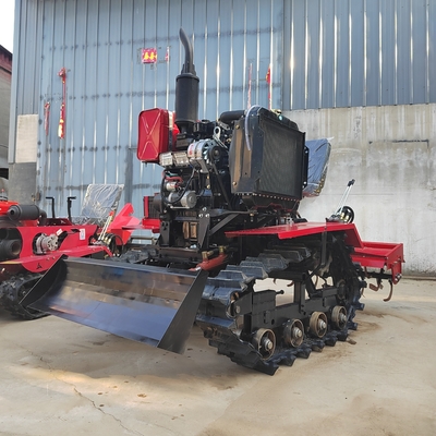 800 KG Diesel Power Type Mini Rotary Tiller Machine voor een soepele ploegen ervaring