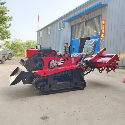 800 KG Diesel Power Type Mini Rotary Tiller Machine voor een soepele ploegen ervaring