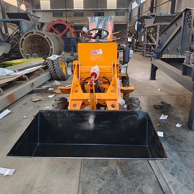 Kleine laadmachine Stabiele micro-laadmachine zonder hydraulische klep