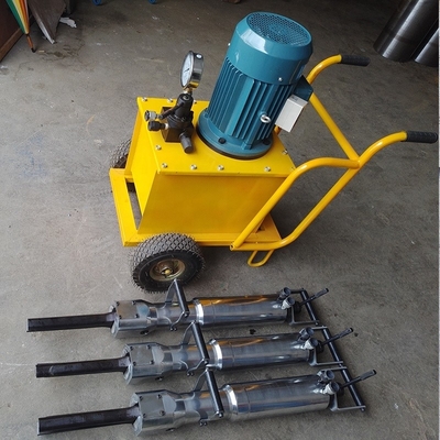 AC motoren voor het splitsen van rotsen