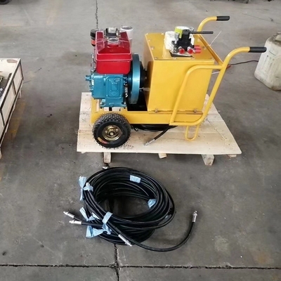 Bouwwerken Grote Splitskracht Hydraulische Rotssplitter Voor Rots