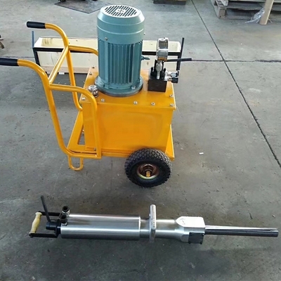 Bouwwerken Grote Splitskracht Hydraulische Rotssplitter Voor Rots