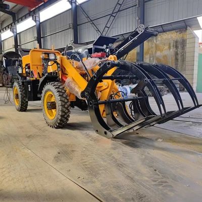 Energiebesparend betaalbaar Diesel Mini Geactificeerd Front End Skid Steer Loader Elektrisch Loader