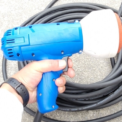 6kW draagbare traplijn lassen machine voor Banner tent Hot Air Seam Sealing