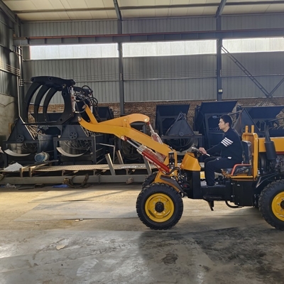 Geen Hydraulische pomp 1 ton wiellader Front-end lader met een emmercapaciteit van 5m3