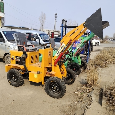 Lichte laadmachine Wiel mini-lader voor bouwwerkzaamheden in goede staat