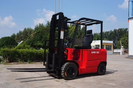 AC-motor 1,5 ton/2 ton/2,5 ton/3 ton elektrische vorkheftruck voor het verwerken van materialen in magazijnen