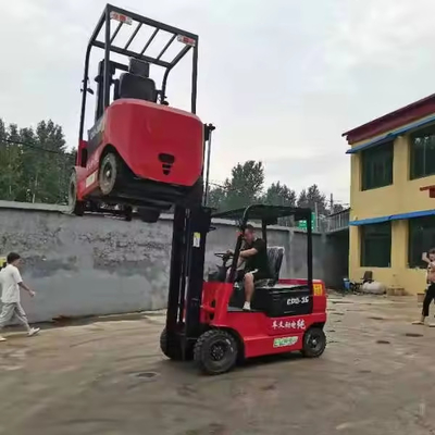 Elektrische vorkheftelecoscopische palletstapler met een vorklengte van 1070 mm en een vorkbreedte van 125 mm