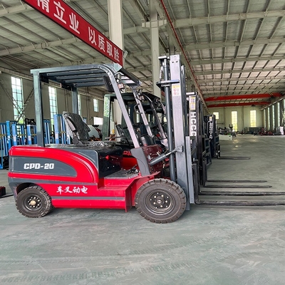 Elektrische vorkheftelecoscopische palletstapler met een vorklengte van 1070 mm en een vorkbreedte van 125 mm