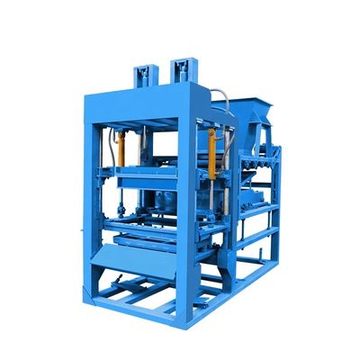 BETON Brick Raw Material Qt10-15 Volledig automatische cementblok bakstenenmachine