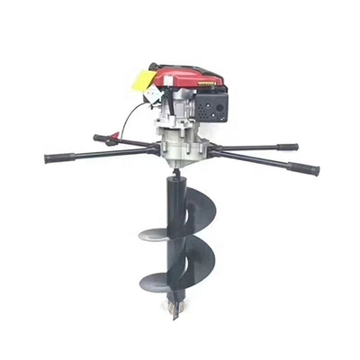 170-220 r/min 52cc handmatige aardeboormachine voor het planten van een enkele boom