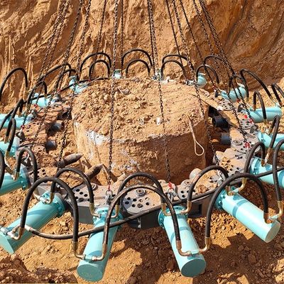 1470 kg Hoog breekvermogen ronde betonkopscherm voor de bouw