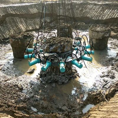 Krachtige ronde hydraulische betonnen palenbreker voor 10 ton graafmachines en geschikt