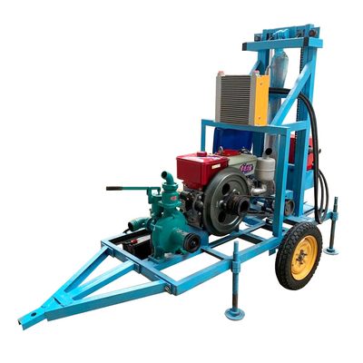 Mini draagbare waterput boren 550 KG kleine rots boormachine voor max.180 m
