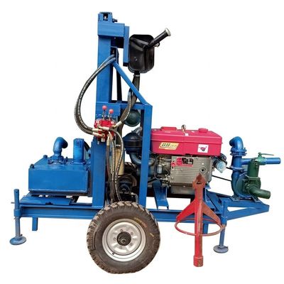 Energie-mijnbouw 200 m-600 m Hydraulische crawlerboormachines en boormachines voor waterputten
