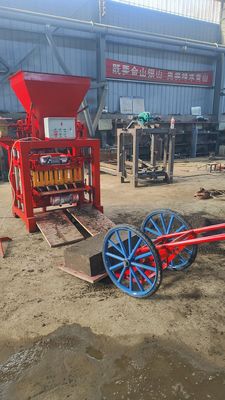Productie van bakstenen Verwerking van eenvoudige controle Cement ei leggen van bakstenen maken machine