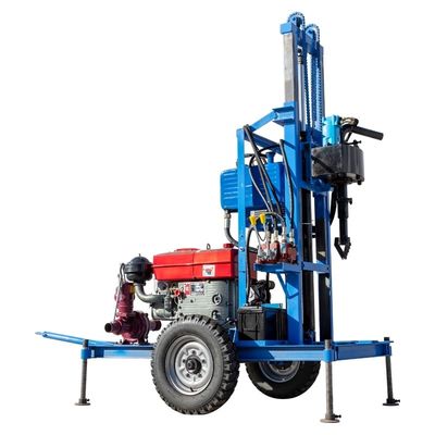 Twd100 Mini Top Drive Head Hydraulische Draagbare Boringhole Water Well Drilling Rig Machinery