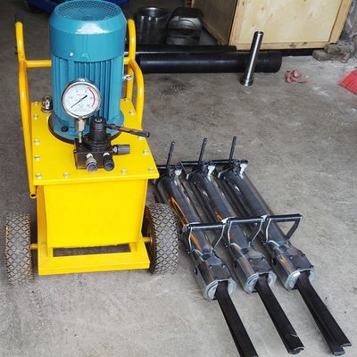 Hydraulische steensplijtmachine voor het splijten van verschillende groottes landschapsstenen