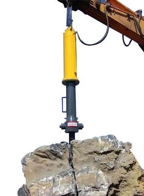 Hydraulische steensplijtmachine voor het splijten van verschillende groottes landschapsstenen