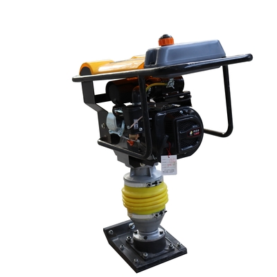 Rammer voor wegbouw met 6,5 pk benzinemotor en 35 cm dempdiepte