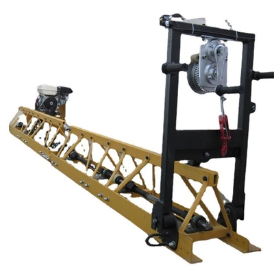 Regelaar Type Halfautomatische Superconcrete Vibratory Truss Screed Machine voor het nivelleren