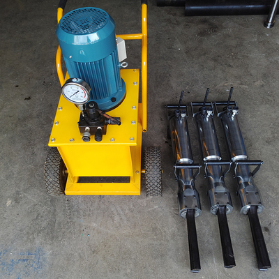Hydraulische rotssplitser voor grootschalige bouwprojecten