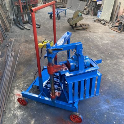 45s Vormcyclus Kleine mobiele bakstenenmachine voor bouwwerkzaamheden