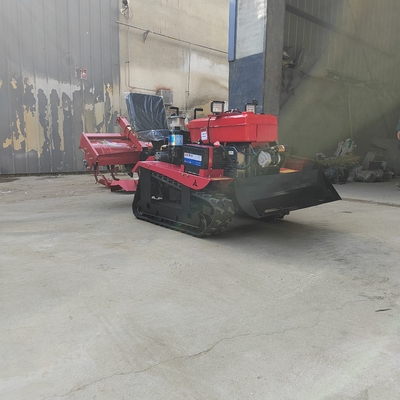 Farm Tiller Rood Zwart Diesel Rotary Tiller Aanhangsels en 38 pk Orchard Cultivator