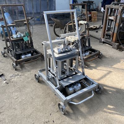 Gemakkelijk te bedienen Manual Interlocking Brick Making Machine Block Making Cement Machine