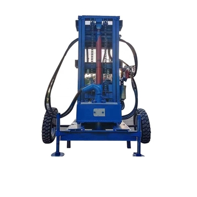 Veelzijdige toepassingen Diesel Hydraulische boorgat waterput boormachine 180m Lift hoogte