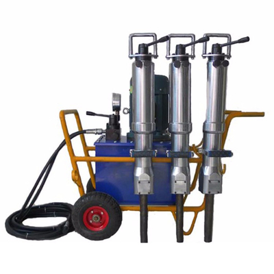 Elektrische hydraulische harde rotssplitser voor het splitsen van steen met een boringsdiameter van 42-50 mm