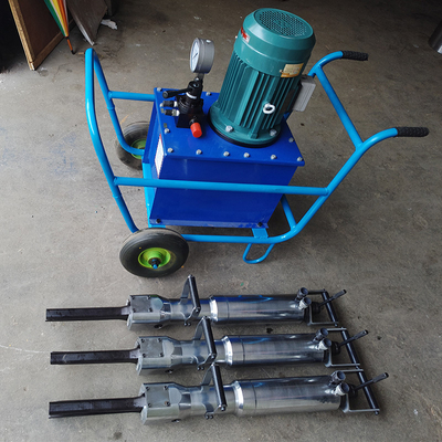 Elektrische hydraulische harde rotssplitser voor het splitsen van steen met een boringsdiameter van 42-50 mm
